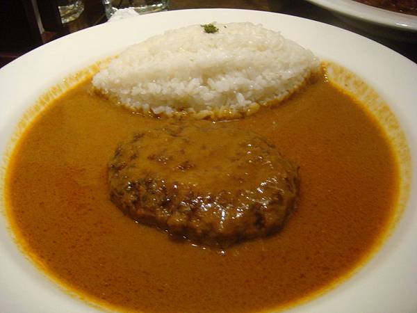 漢堡排咖哩飯
