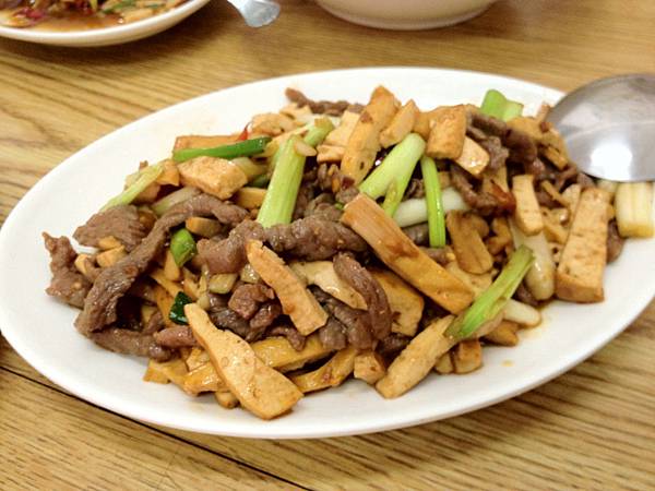 豆乾牛肉絲 豆乾牛肉絲