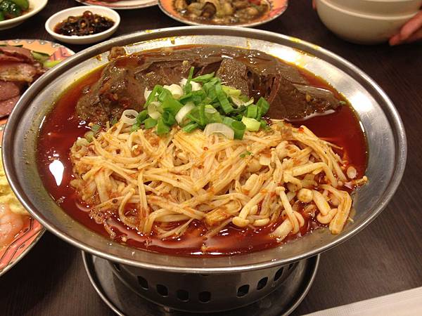麻辣金針菇＆麻辣鴨血
