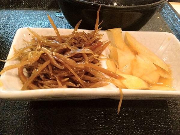 牛蒡絲＆醃蘿蔔