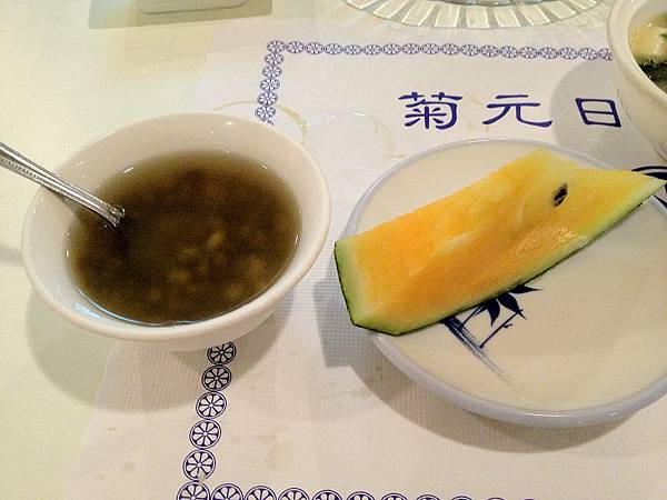 綠豆湯＆西瓜