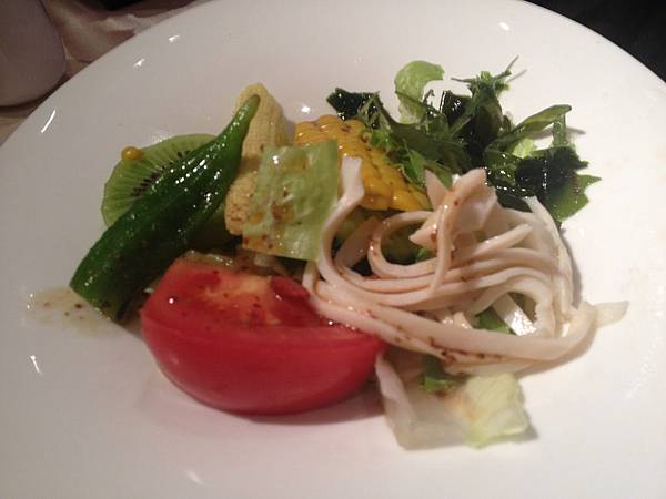 鮑魚蘿美沙拉 鮑魚蘿美沙拉