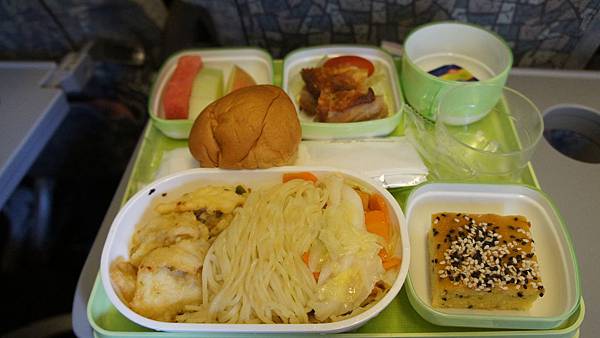 去程飛機餐
