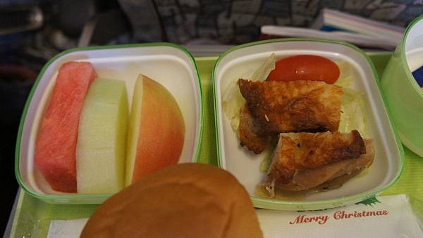 去程飛機餐