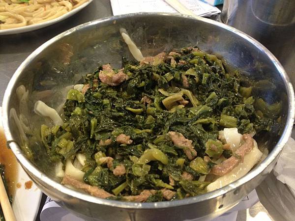 雪菜肉絲乾麵 雪菜肉絲乾麵