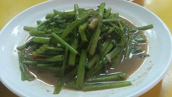 蝦醬空心菜 蝦醬空心菜