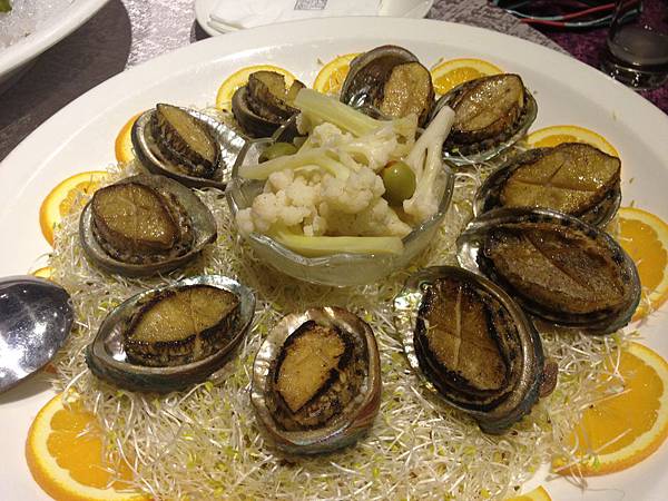 干煎鮑魚佐時蔬