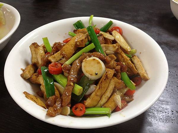 豆干炒肉絲 豆干炒肉絲