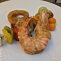 明蝦培根干貝串