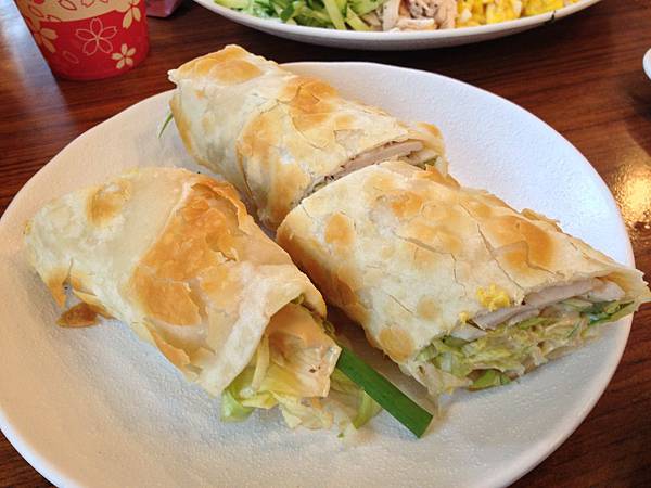 雞肉捲餅