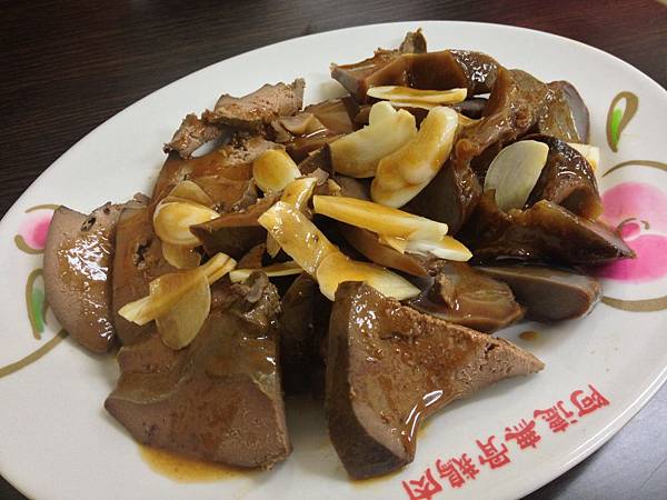 滷鵝肝、鵝胗拼盤