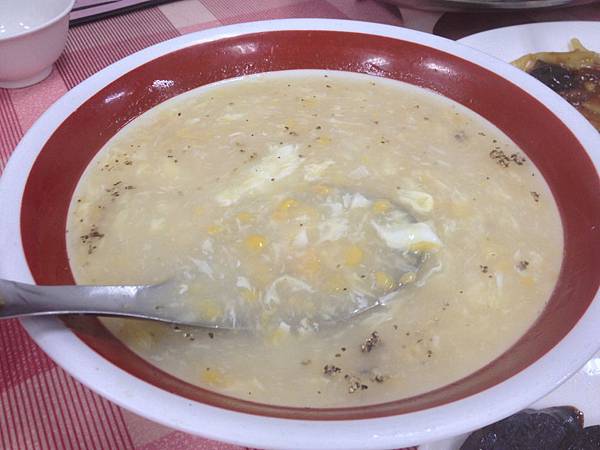 雞蓉玉米濃湯 雞蓉玉米濃湯