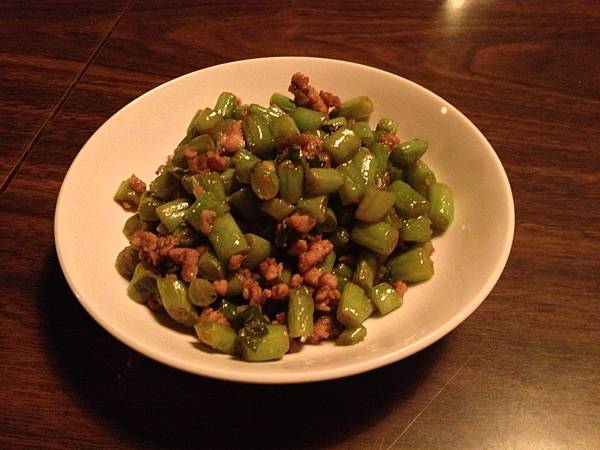 四季豆肉末 四季豆肉末