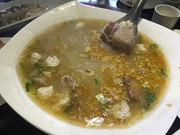 花枝丸芋頭米粉