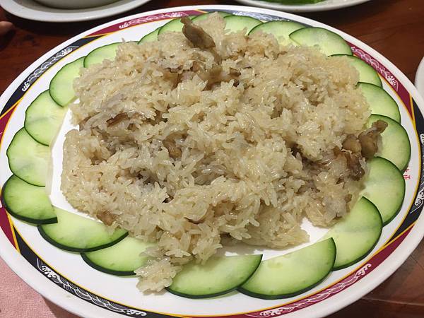 麻油香雞飯
