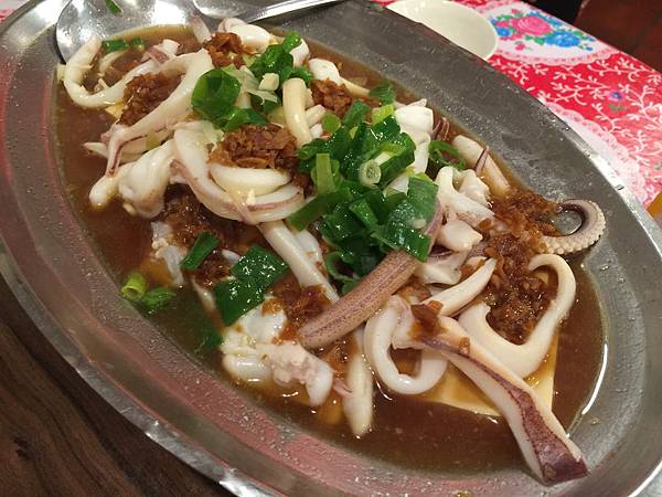 蒜泥透抽 蒜泥透抽