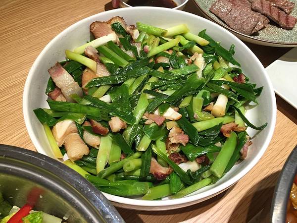 蒜苗臘肉 蒜苗臘肉