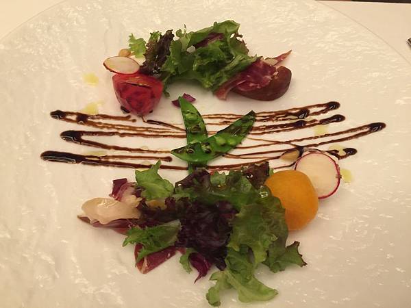 沙拉＆伊比利火腿