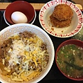 三種起司牛丼