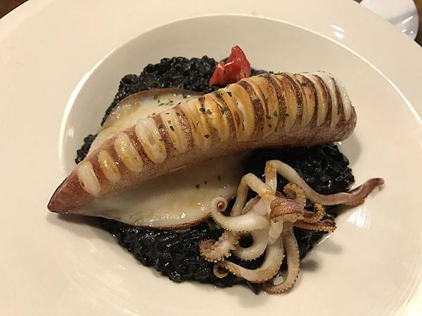 墨魚燉飯