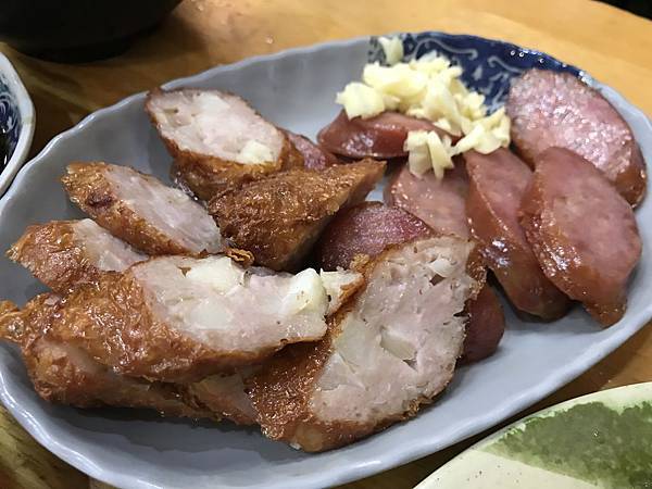 炸五香雞捲＆香腸