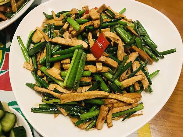 韭菜花豆乾 韭菜花豆乾