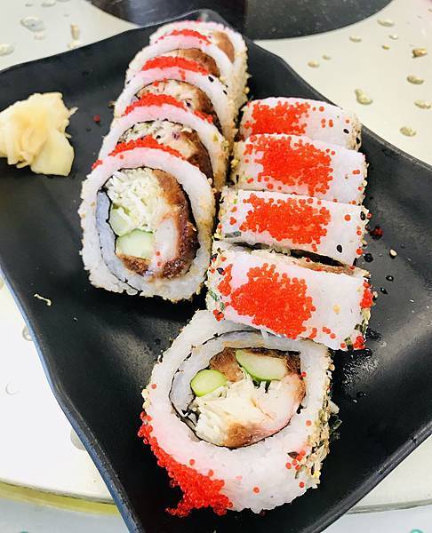 魚蛋壽司120元