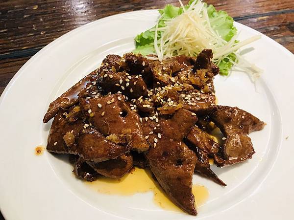 XO醬干煎豬肝 XO醬干煎豬肝