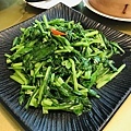 鴨油蒜炒菠菜