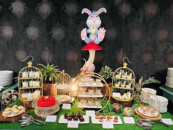 玥玥慶生之台北文華東方酒店五樓文華Cafe的平日午間饗．吃．