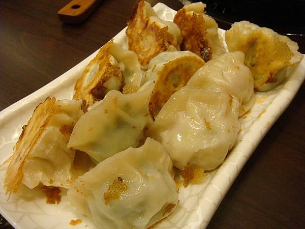 韭菜煎餃＆高麗菜煎餃
