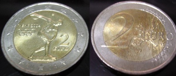 歐元-希臘2004奧運特別紀念幣