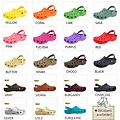 CROCS・CAYMAN－有26種顏色耶,嘩！