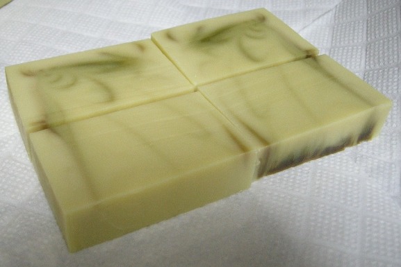 No.18 ☆ Macha & Hatomugi Marseilles Soap-081123-4