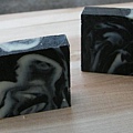 No.20 ☆ Black and White Snowflake Balanced Soap-081204-3