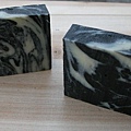 No.20 ☆ Black and White Snowflake Balanced Soap-081204-4