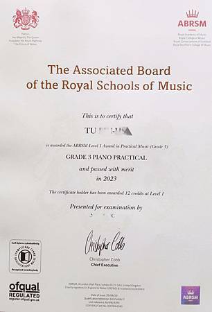 【專攻Abrsm 文憑 鋼琴 樂理 】英國皇家音樂院2023