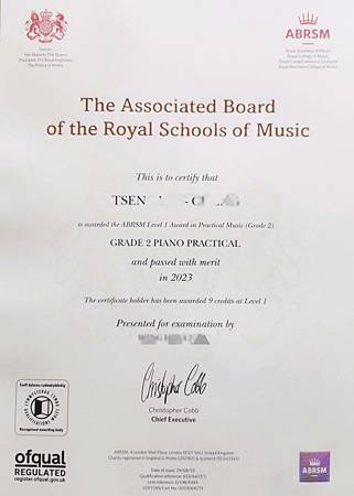 【專攻Abrsm 文憑 鋼琴 樂理 】英國皇家音樂院2023