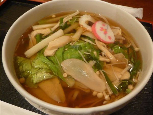 鮮茸菇湯麵(蕎麥)