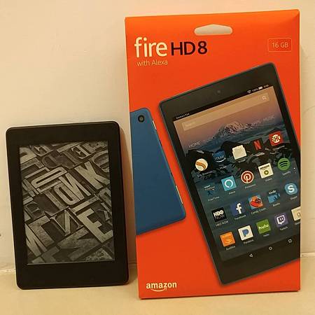 All New Fire HD 8 包裝盒