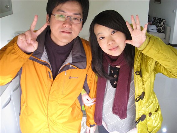 2009.12.22 跟豬爸自拍 2009.12.22 跟豬爸自拍