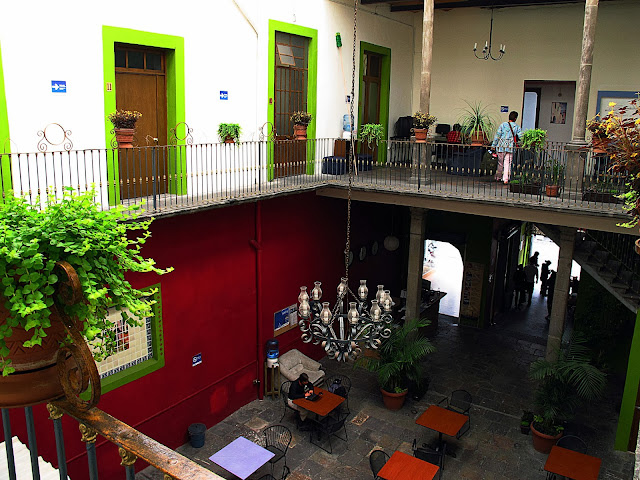 墨西哥 Puebla 住宿­─Hostal Santo Domingo-6.jpg