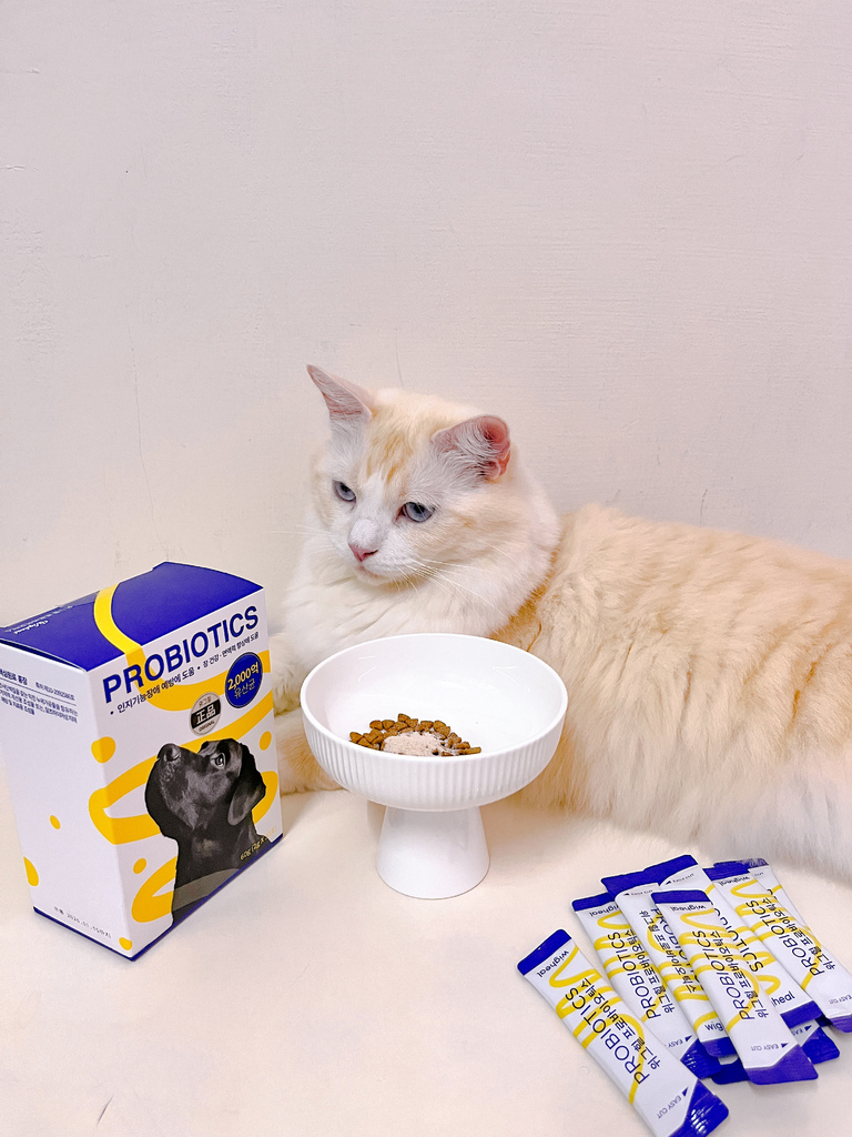 【韓國寵物益生菌推薦】韓國維稀爾三合一寵物益生菌開箱，蠶粉添