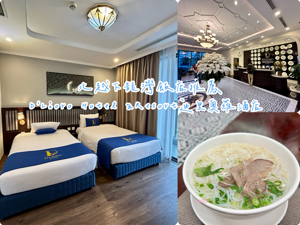 【越南旅遊】北越飯店推薦|下龍灣D'Lioro Hotel 