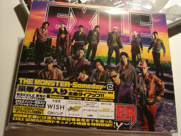 EXILE - THE MONSTER ~Someday~(DVD付) ~~GET~~(*＞▽＜*)