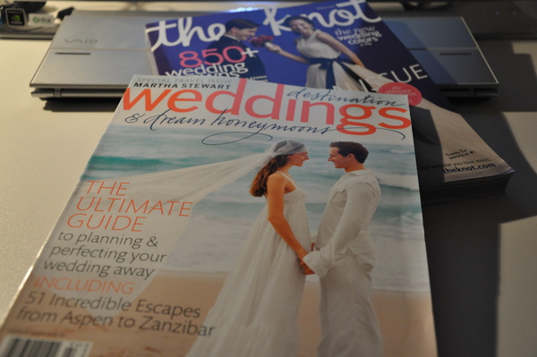 新買的 Wedding 雜誌♪♪ o(^ ▽ ^)o 