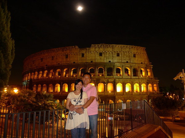 義大利蜜月990920DAY2-羅馬夜遊