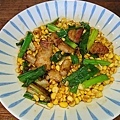 肉絲炒玉米