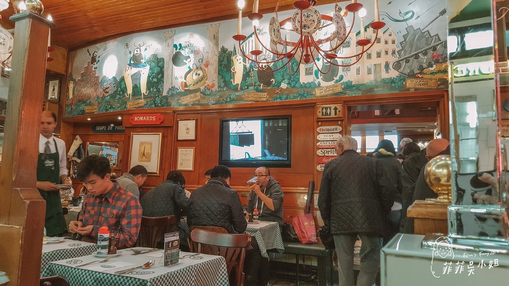 比利時布魯塞爾必吃美食 百年歷史淡菜餐廳 Chez Léon