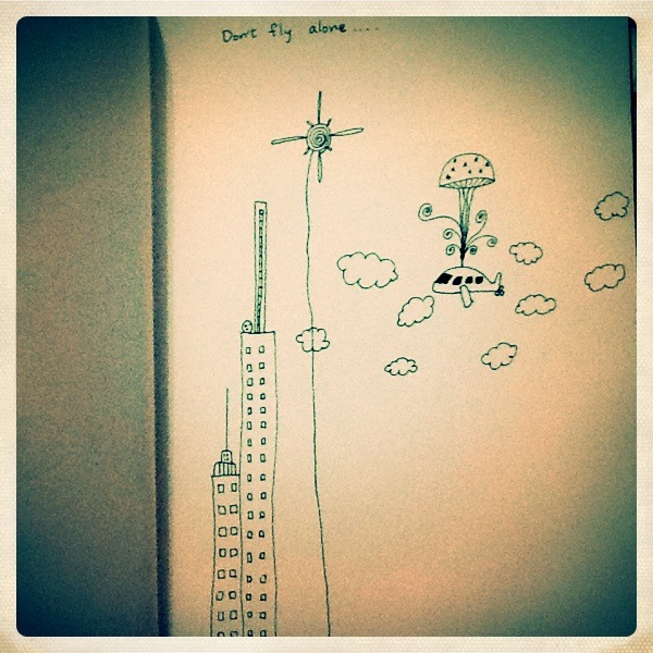 Don't fly alone Don't fly alone